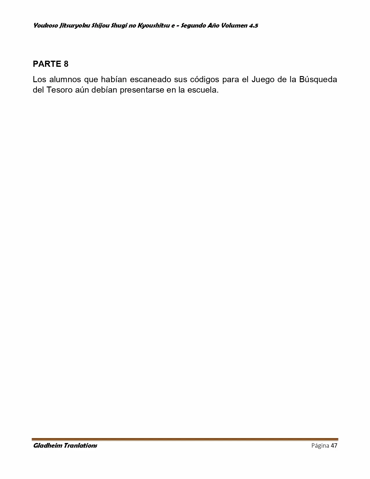 Página 47 del Manga