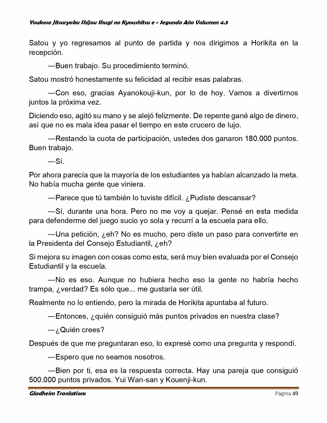 Página 49 del Manga