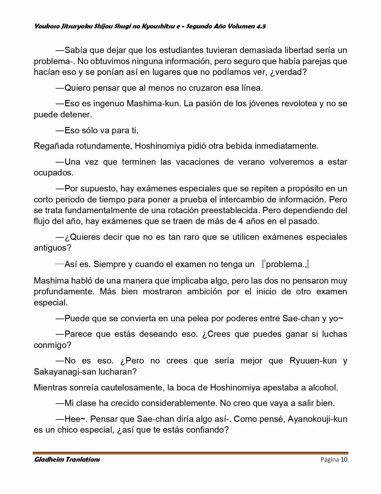 Página 10 del Manga