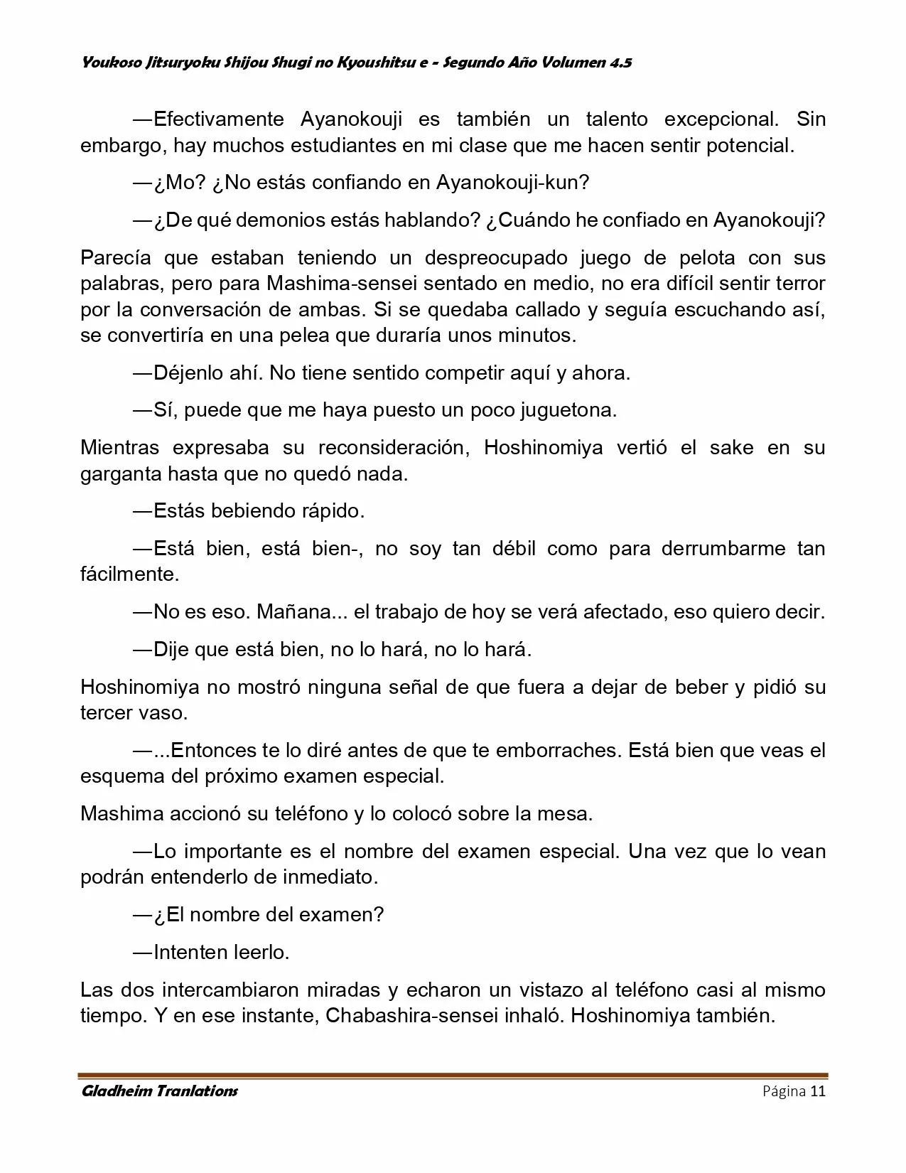 Página 11 del Manga