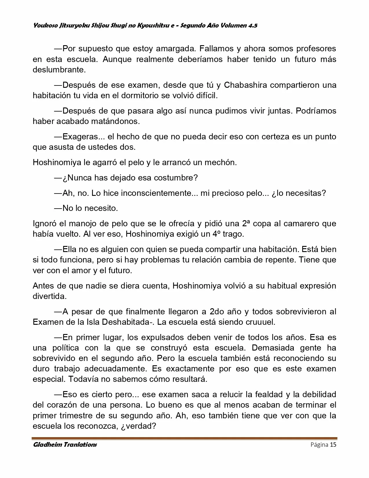 Página 15 del Manga