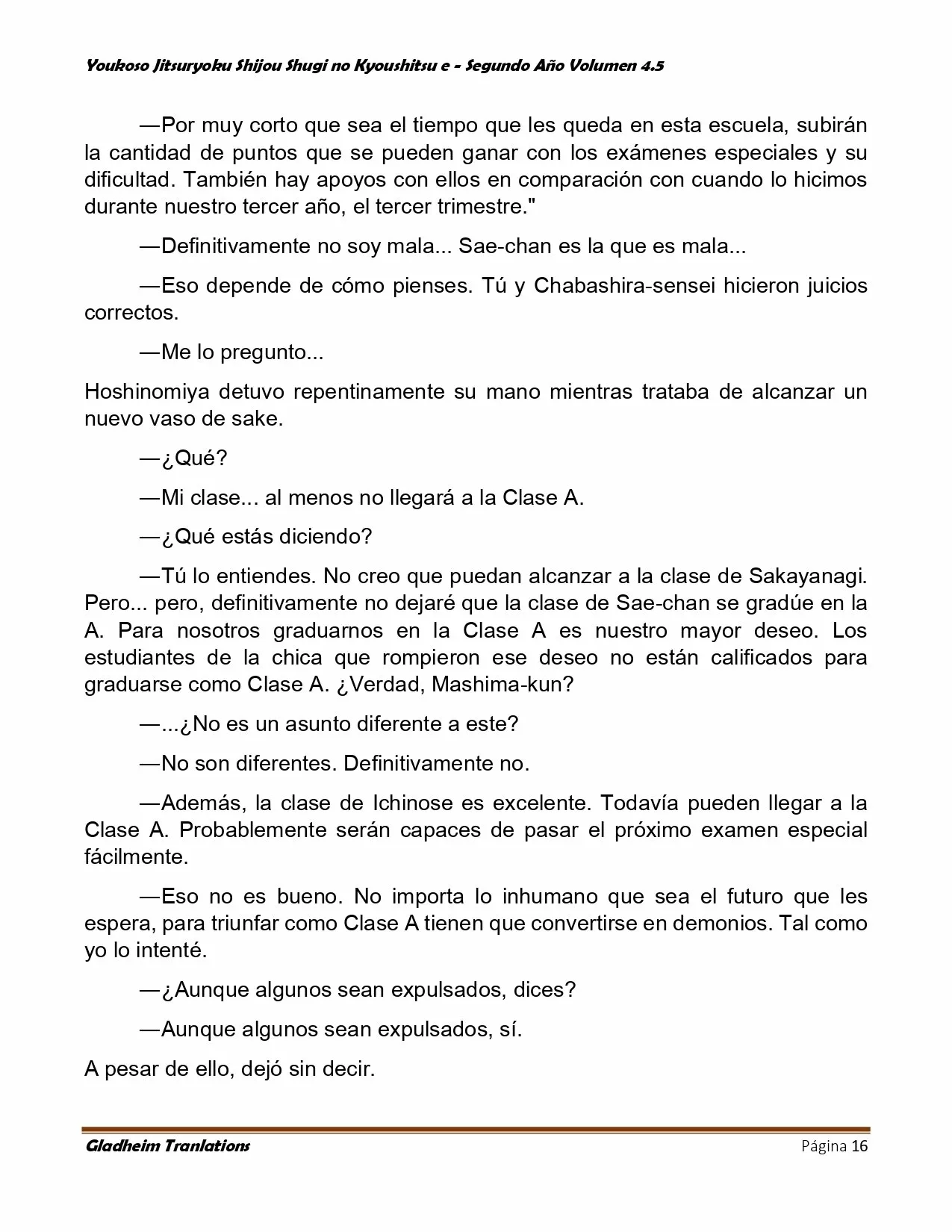 Página 16 del Manga