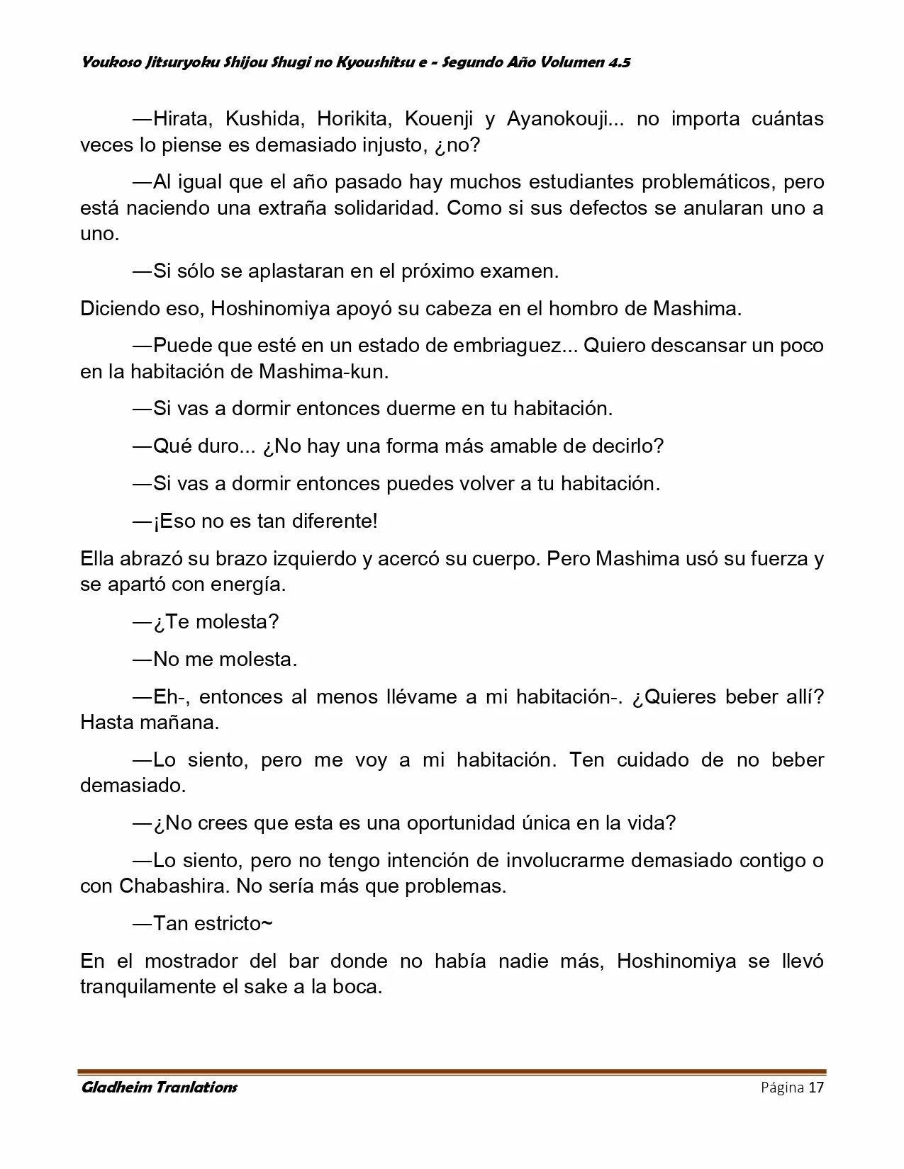 Página 17 del Manga