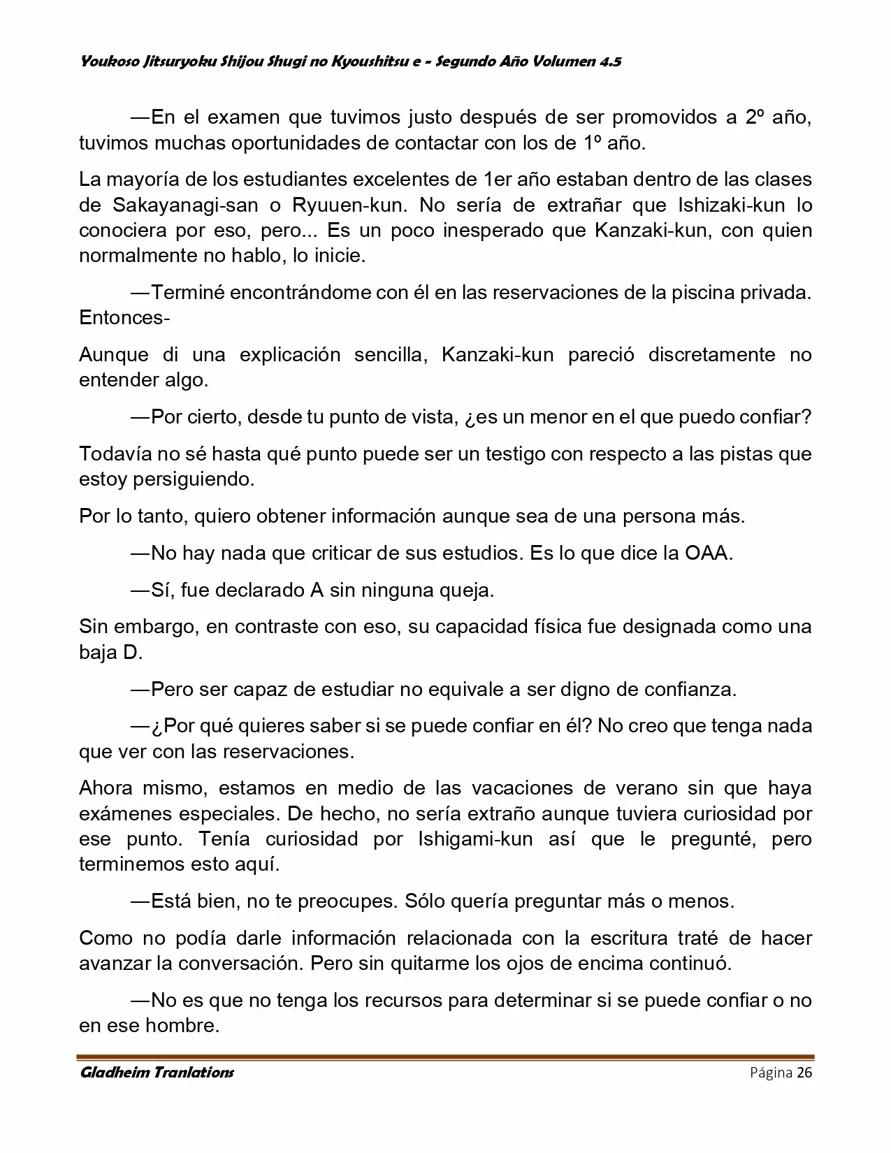 Página 26 del Manga