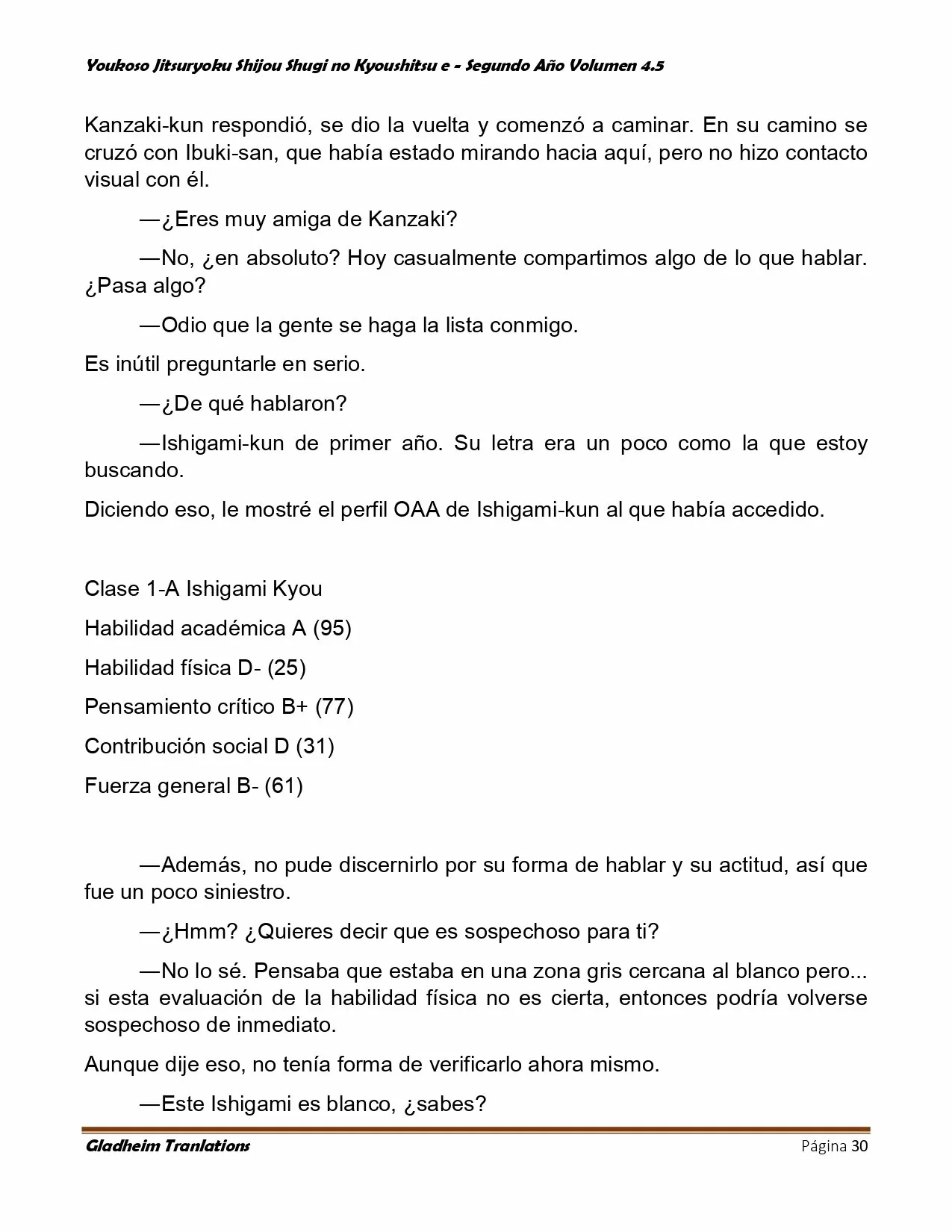 Página 30 del Manga