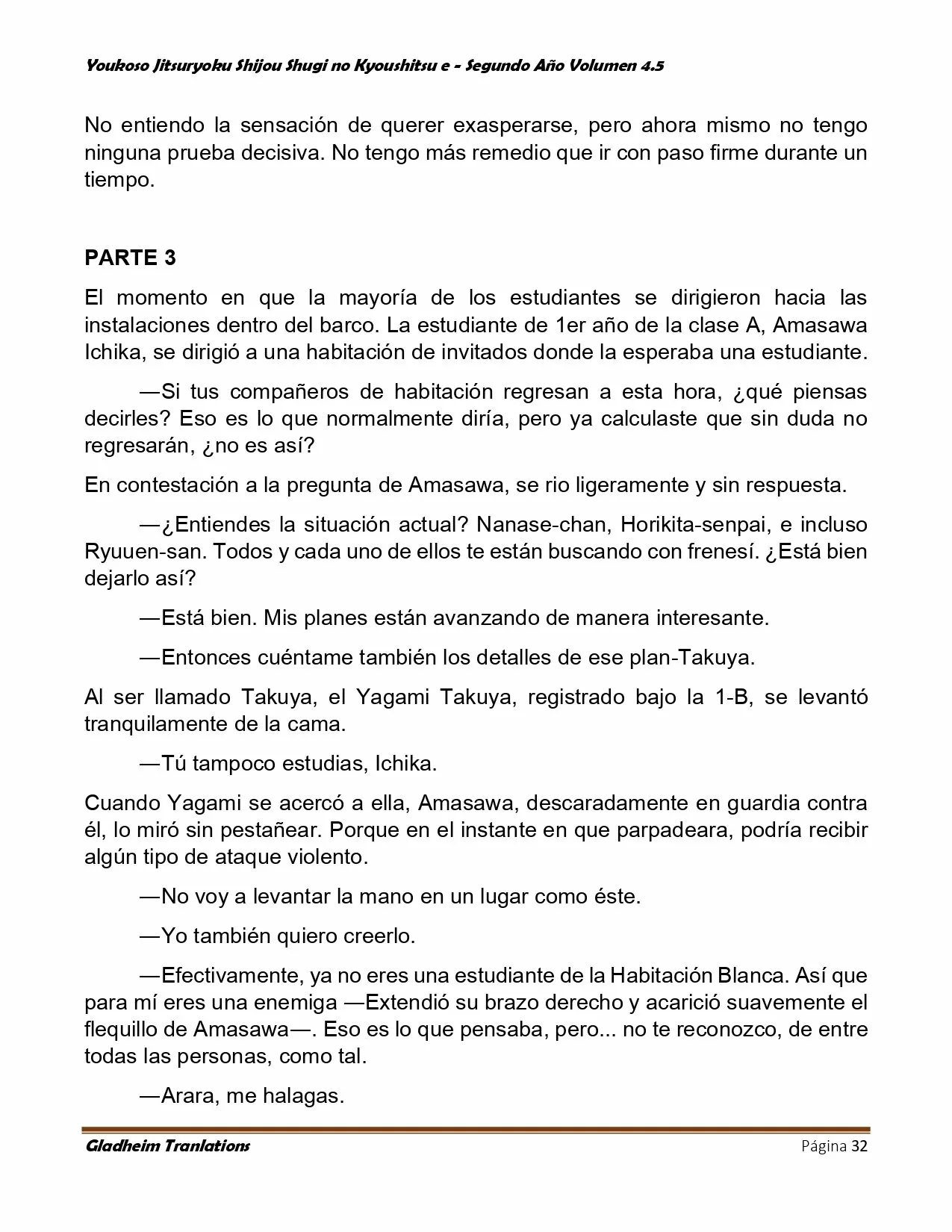 Página 32 del Manga