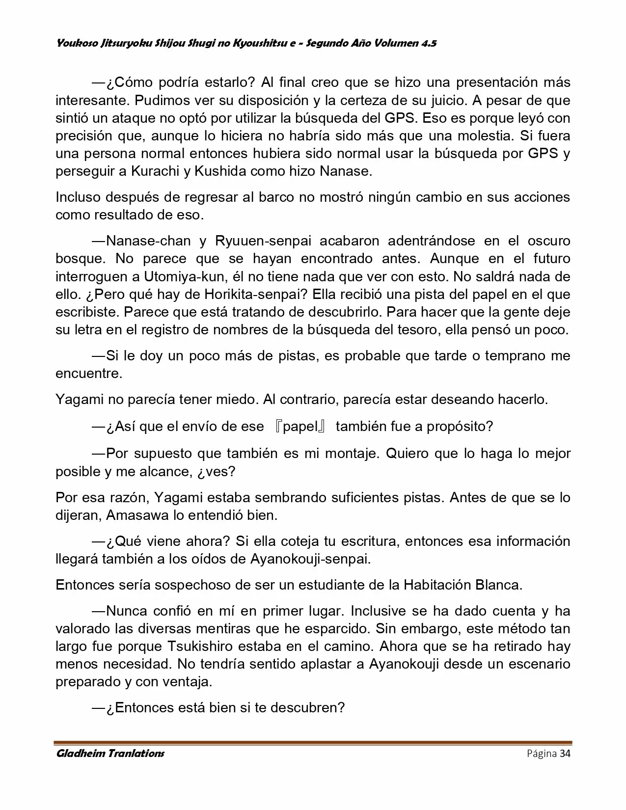 Página 34 del Manga