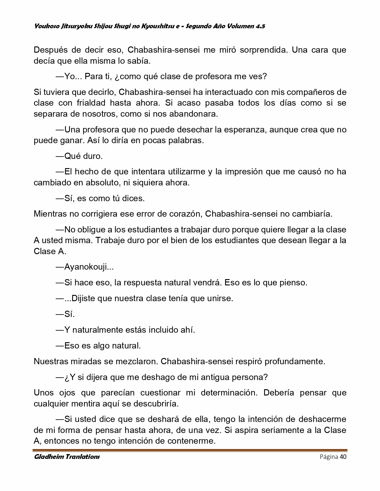 Página 40 del Manga