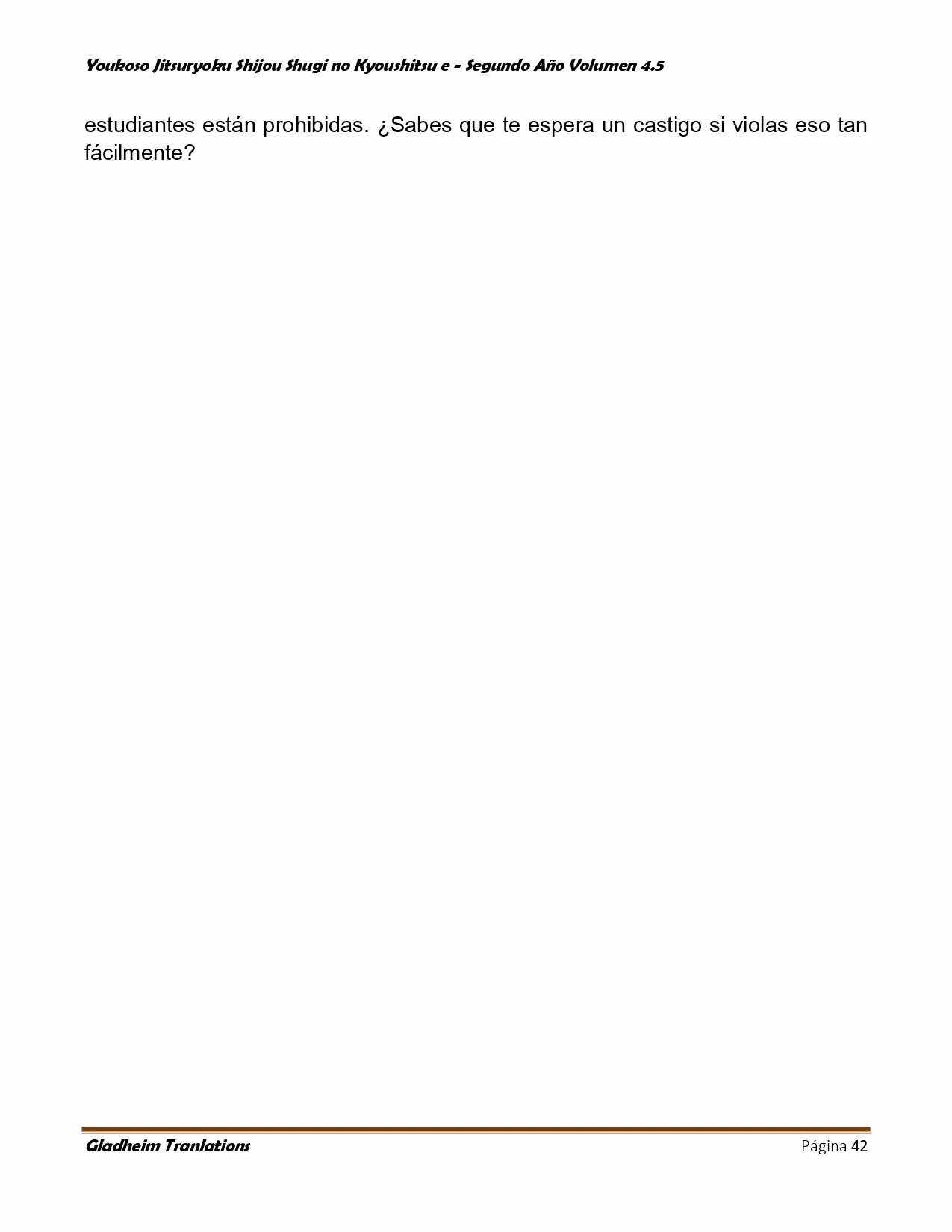 Página 42 del Manga