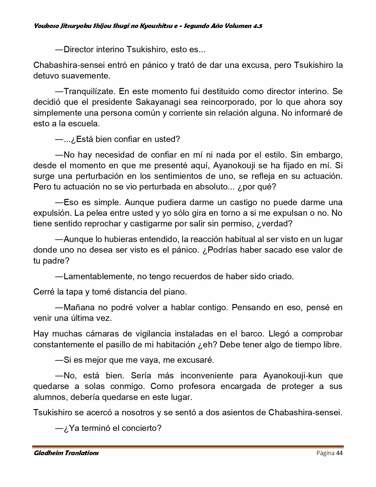 Página 44 del Manga