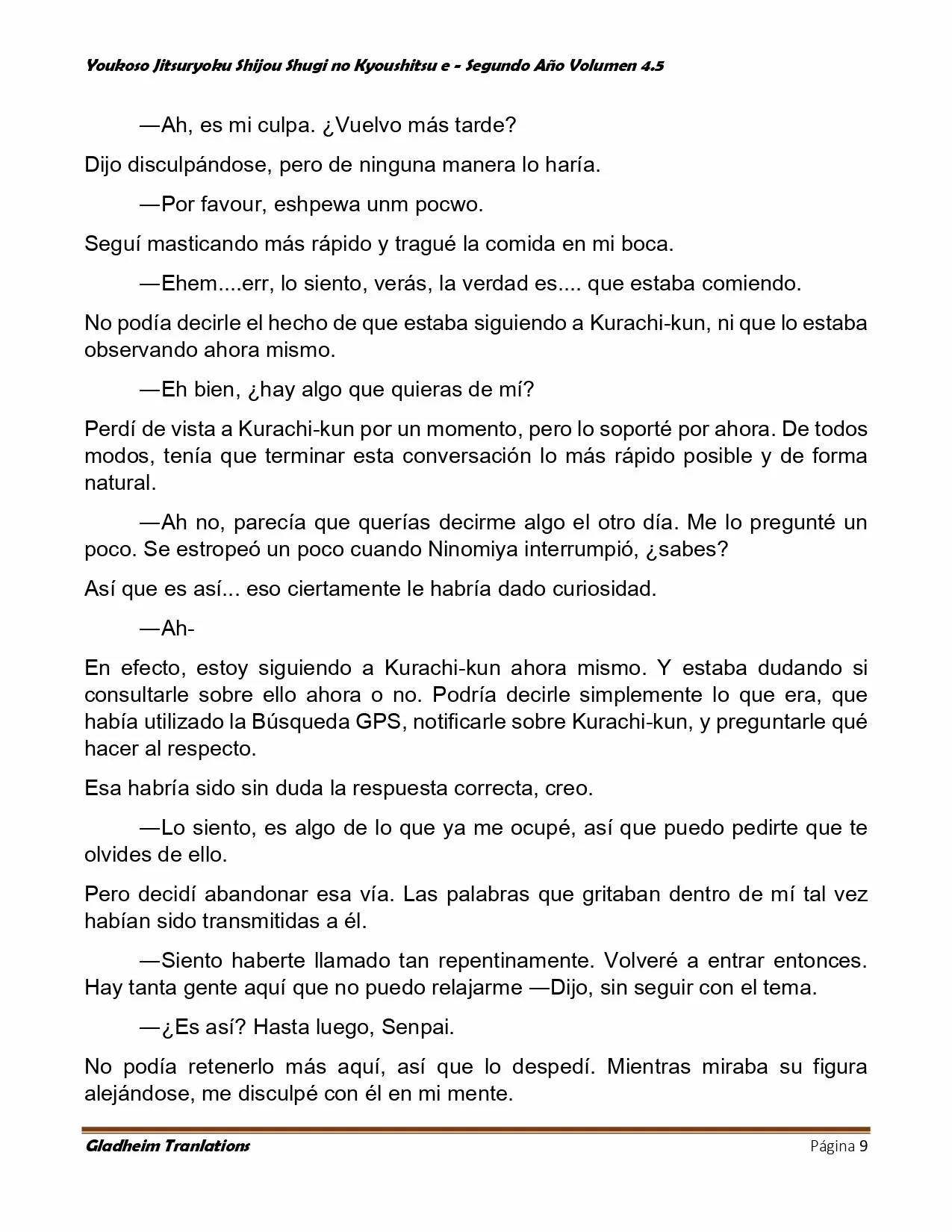 Página 9 del Manga