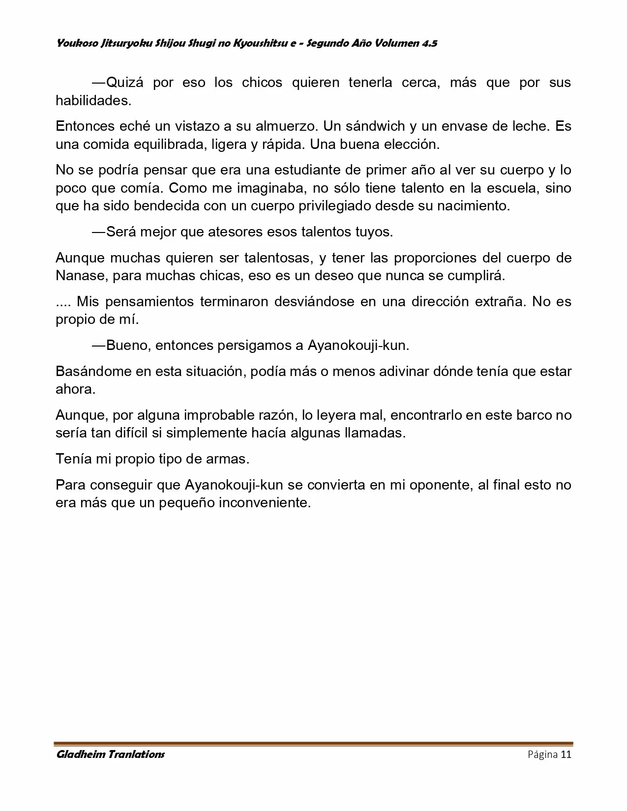 Página 11 del Manga