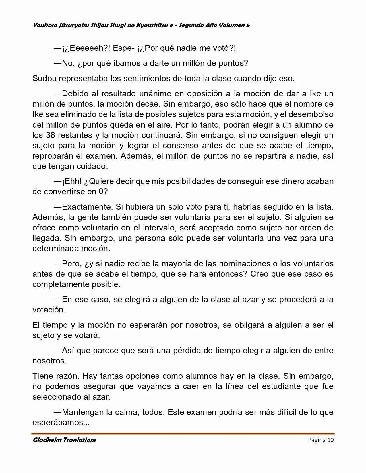 Página 10 del Manga