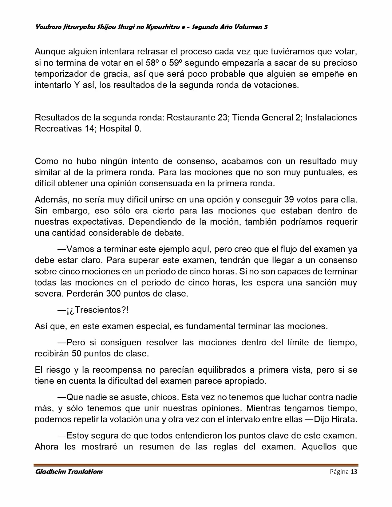 Página 13 del Manga