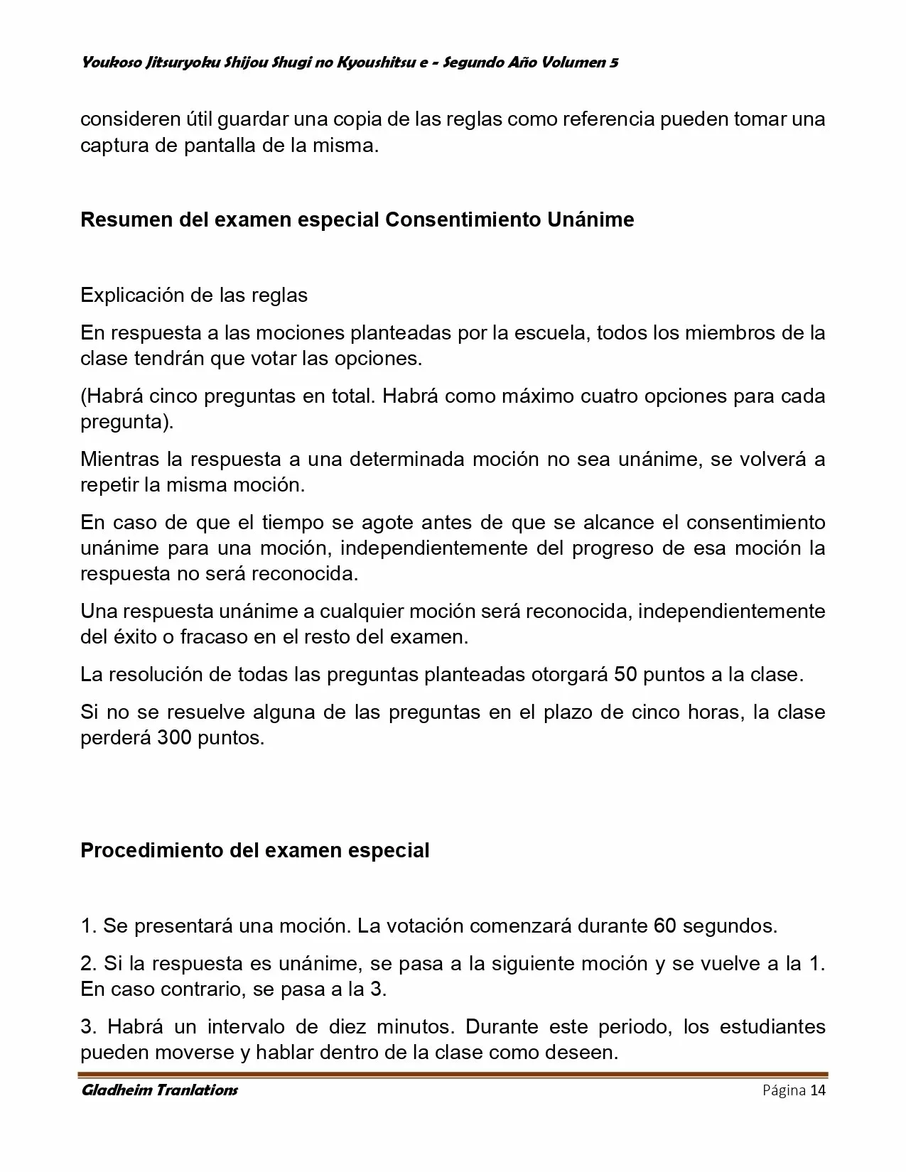 Página 14 del Manga