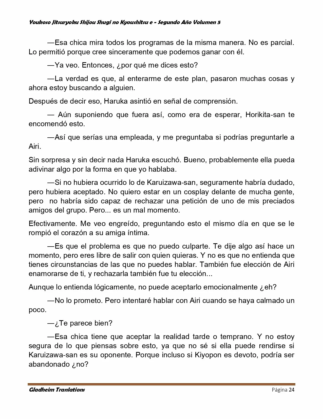 Página 24 del Manga