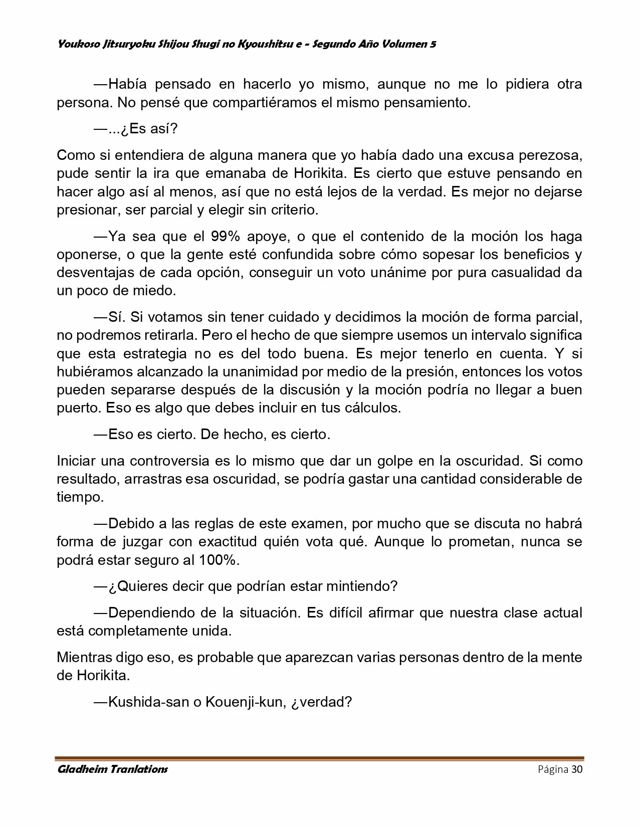 Página 30 del Manga