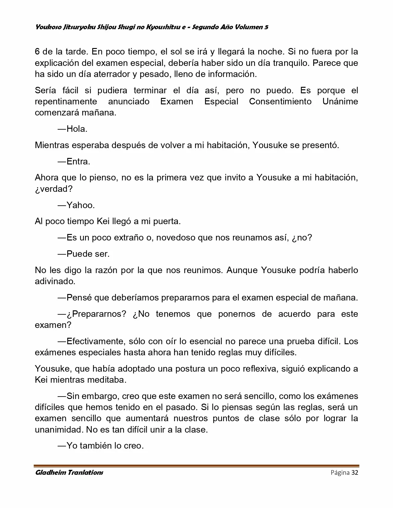 Página 32 del Manga