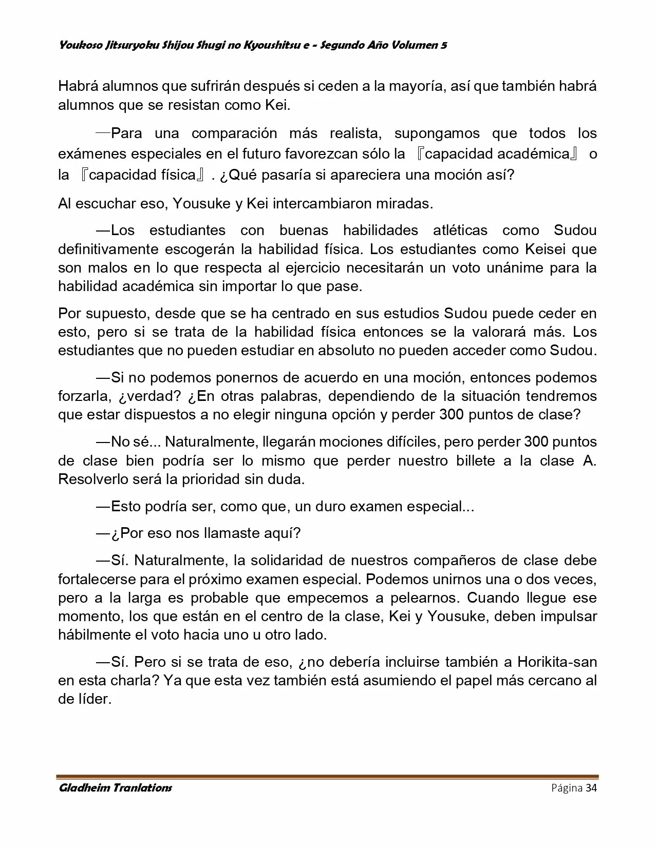 Página 34 del Manga