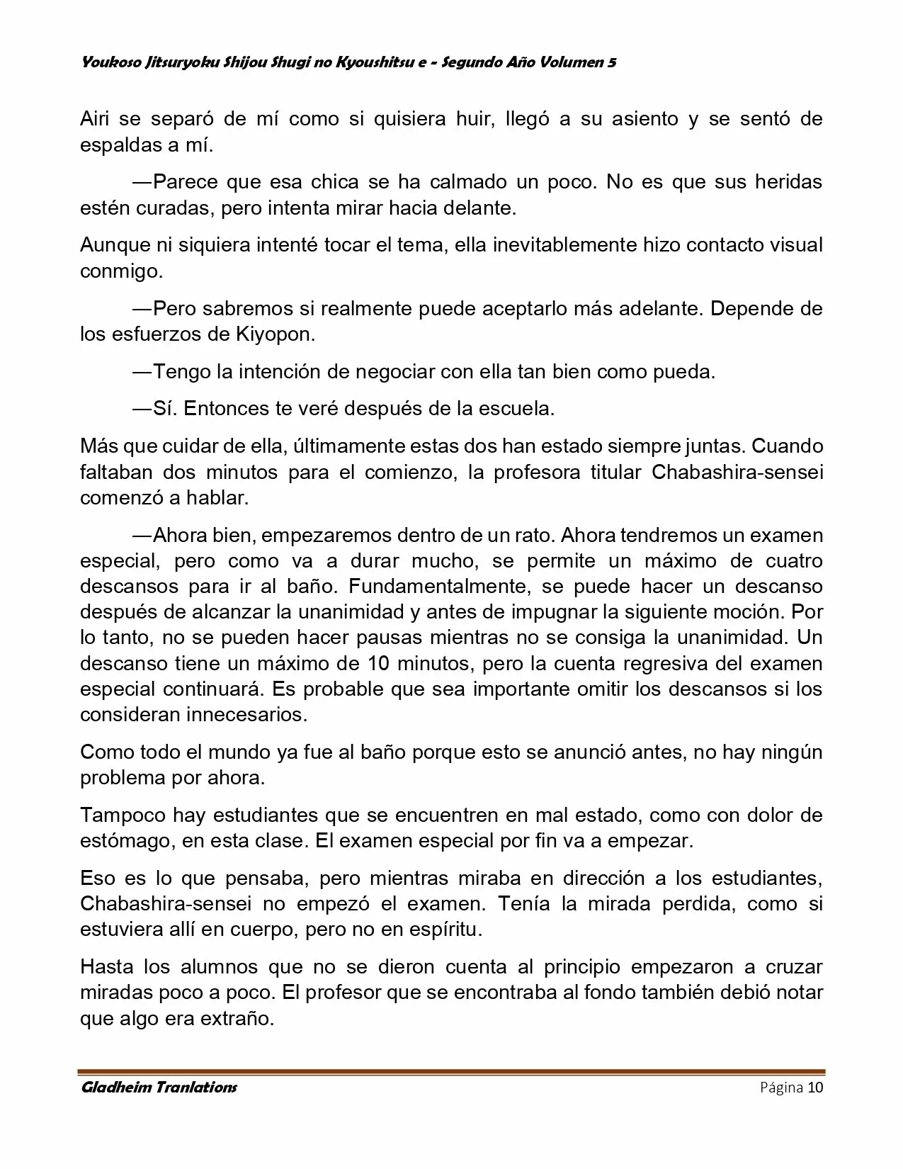 Página 10 del Manga