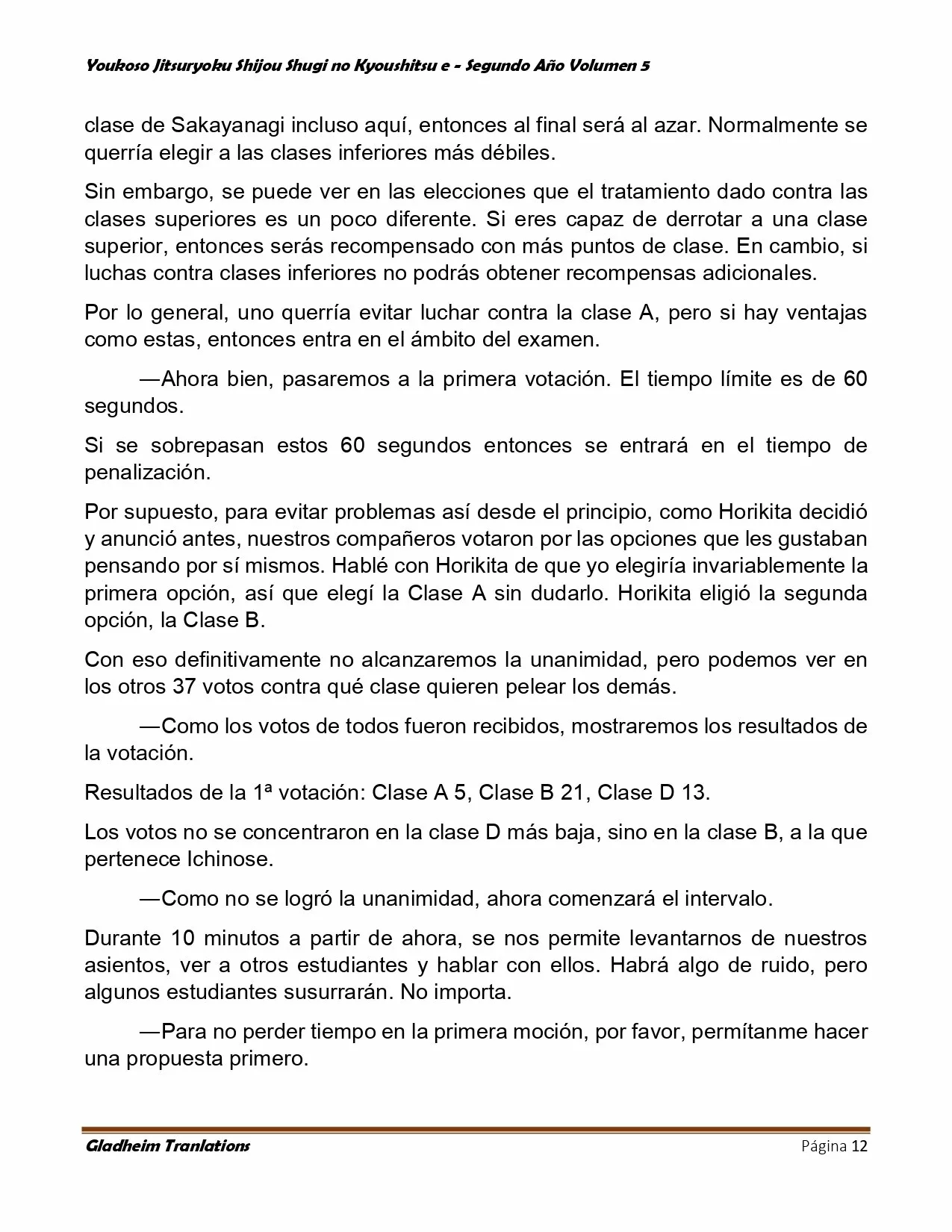 Página 12 del Manga