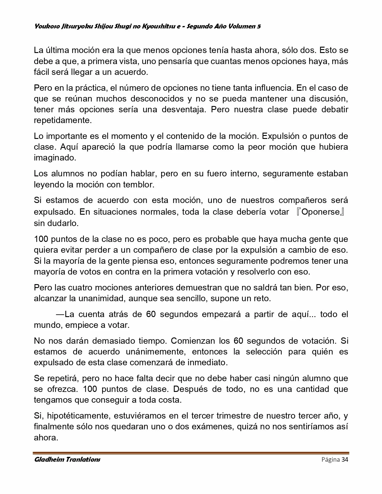 Página 34 del Manga