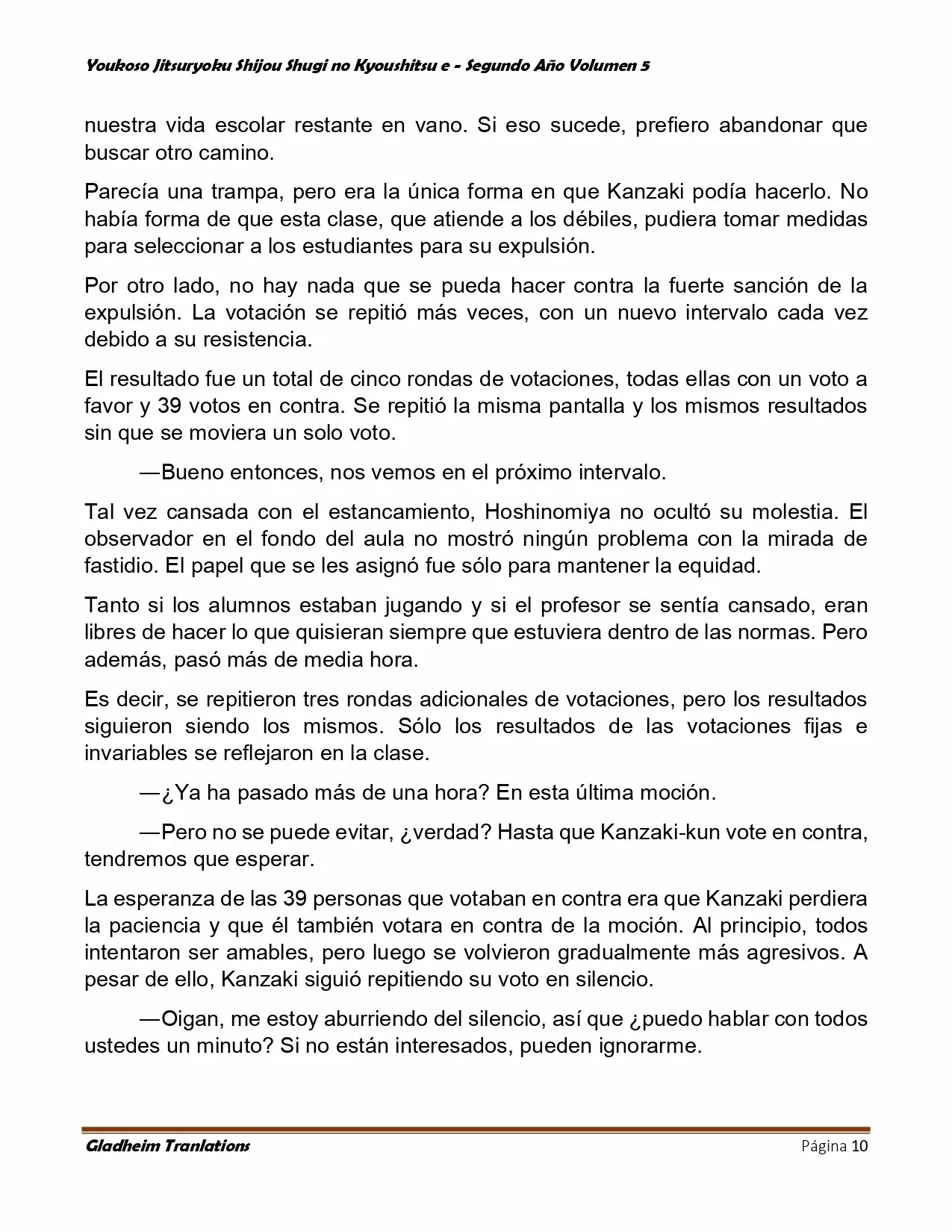 Página 10 del Manga