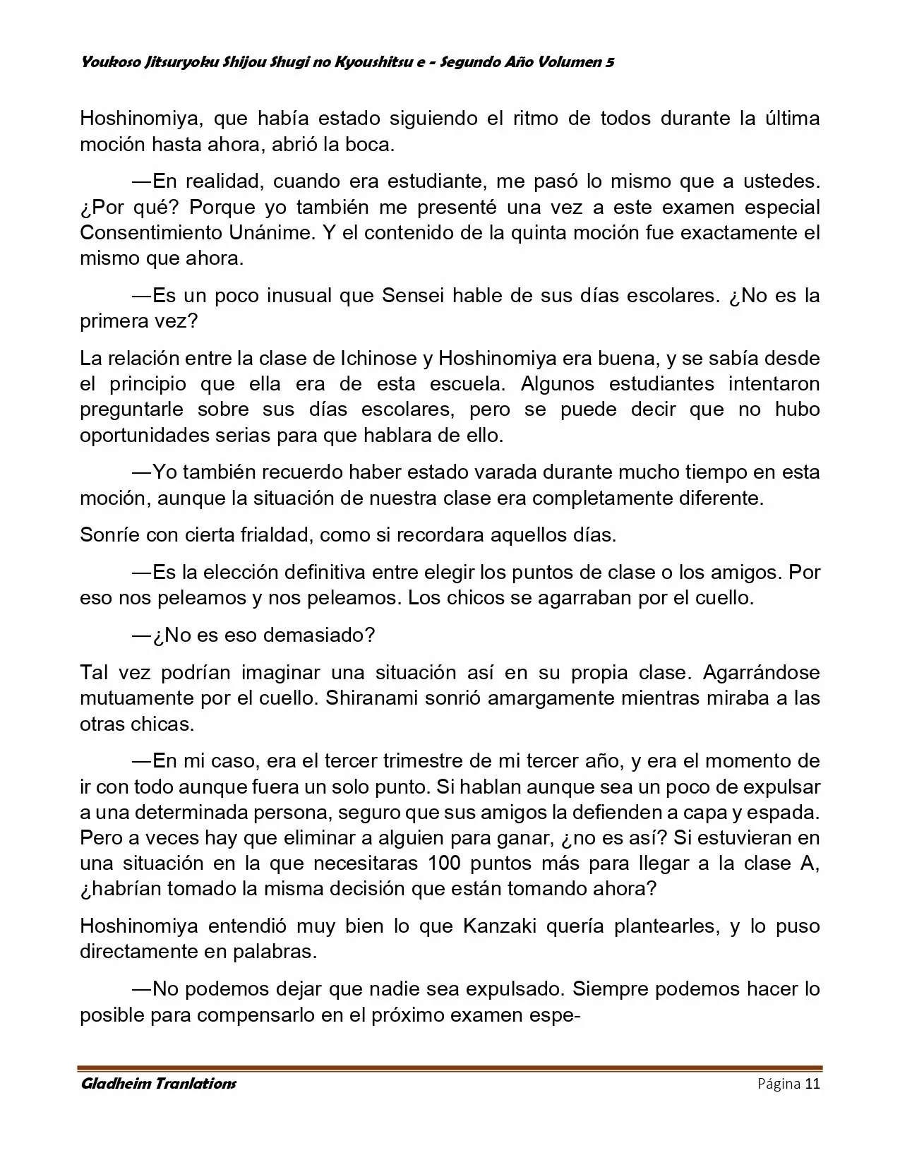 Página 11 del Manga