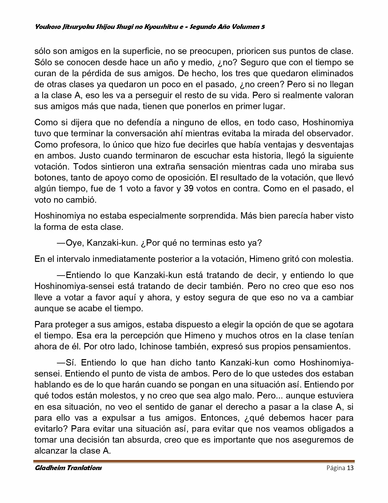 Página 13 del Manga