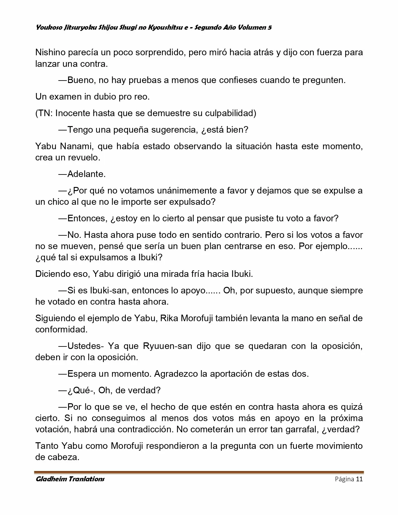 Página 11 del Manga