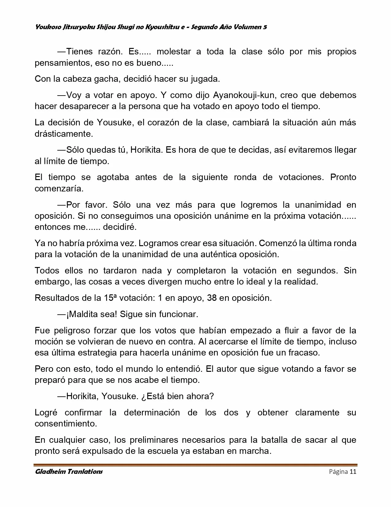 Página 11 del Manga