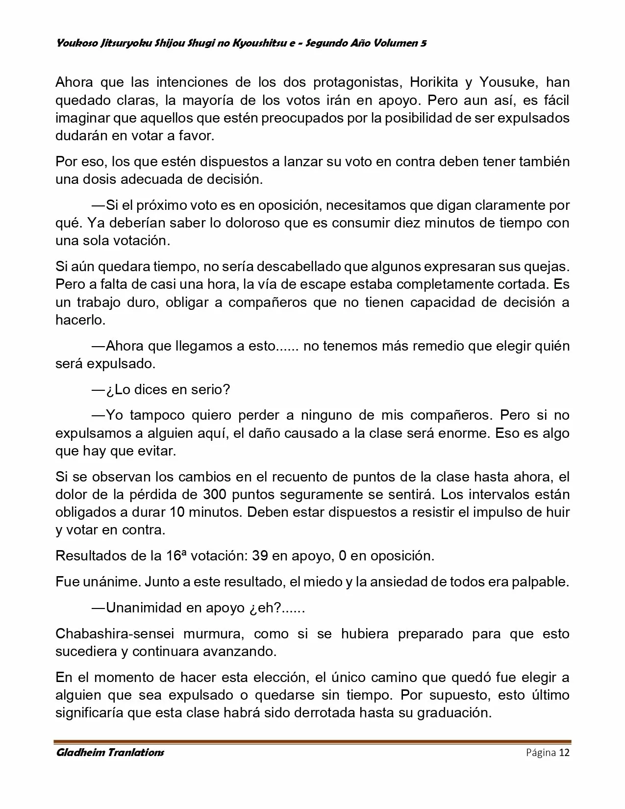 Página 12 del Manga