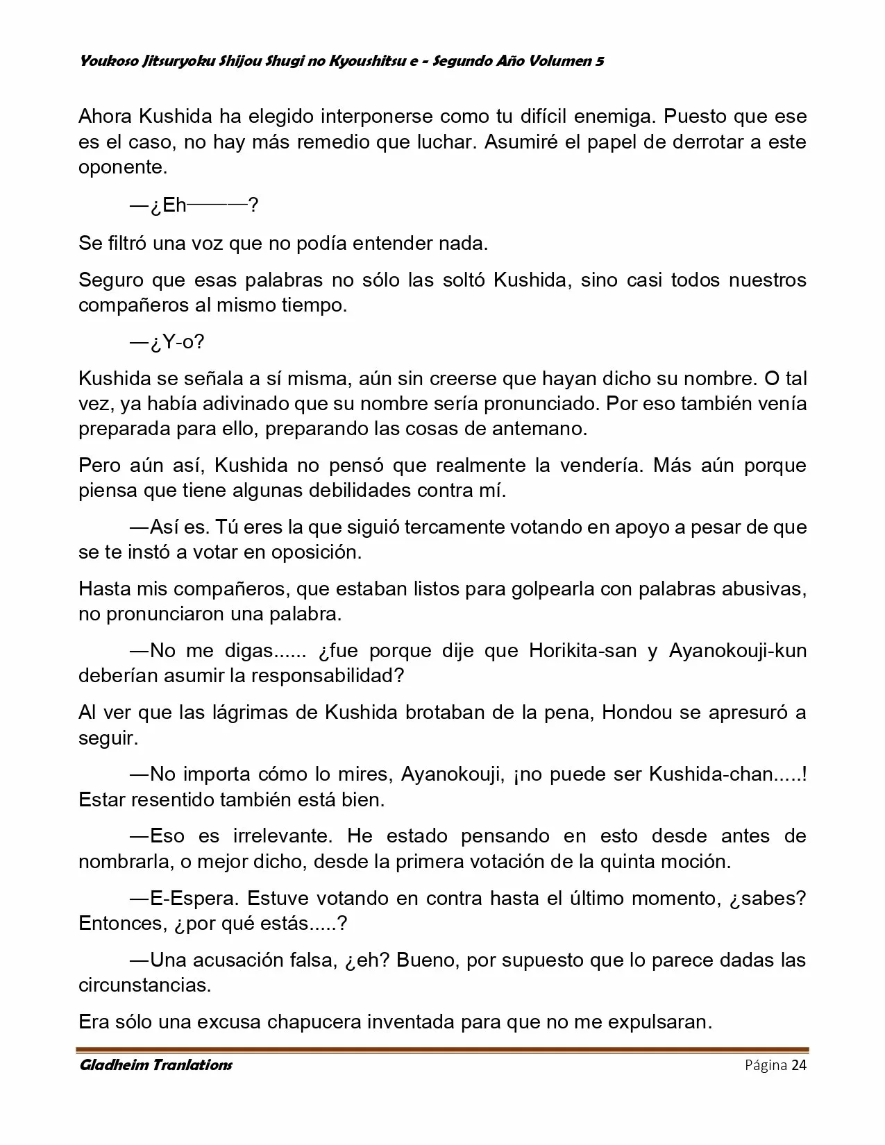 Página 24 del Manga