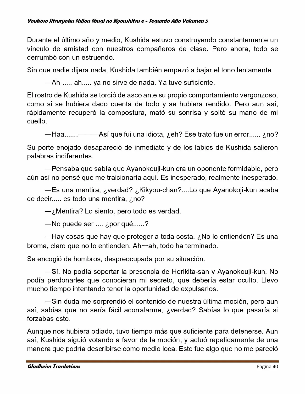 Página 40 del Manga