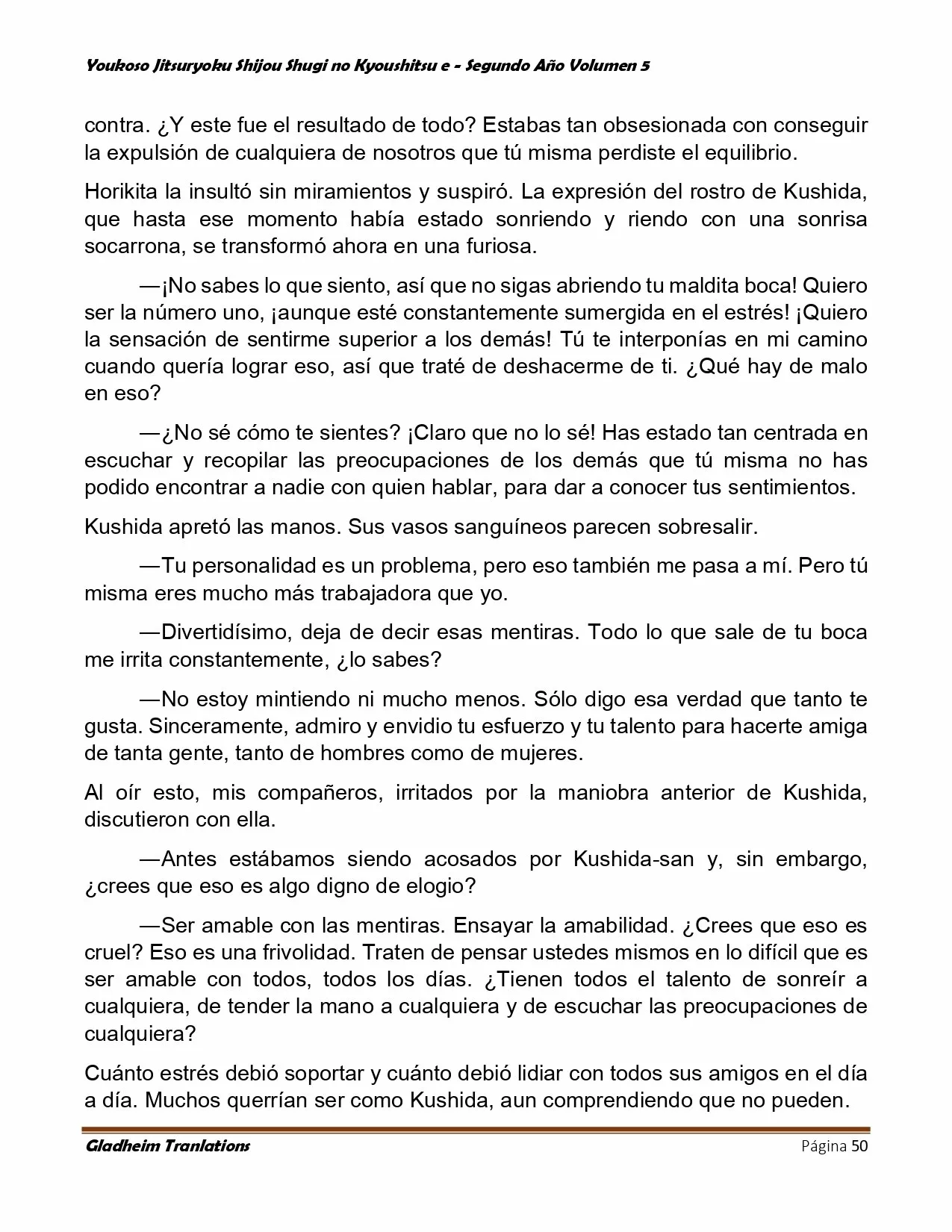 Página 50 del Manga