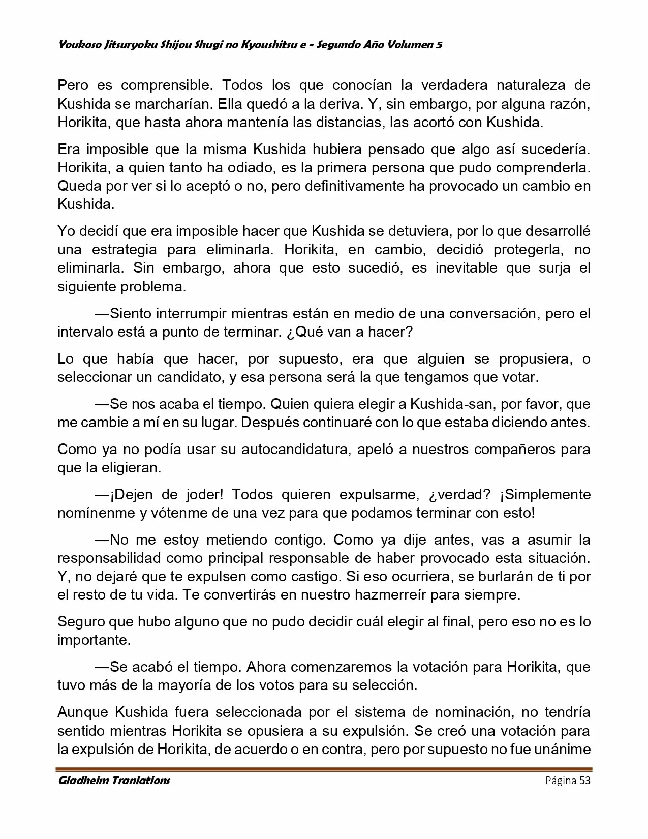 Página 53 del Manga