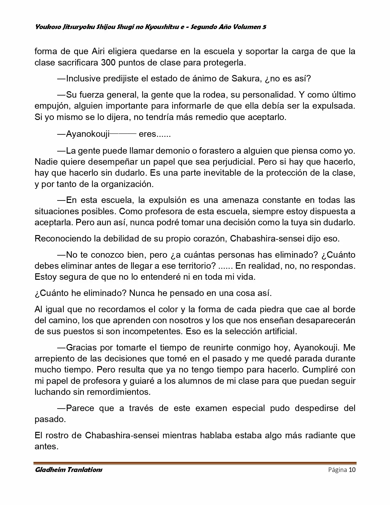 Página 10 del Manga