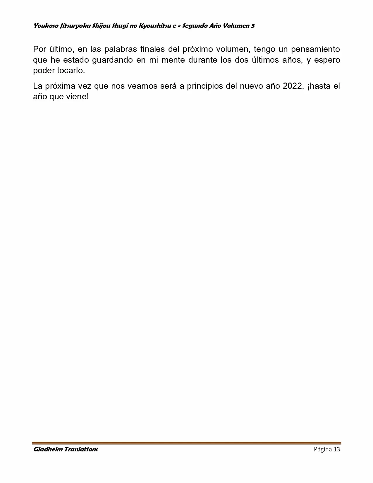 Página 13 del Manga