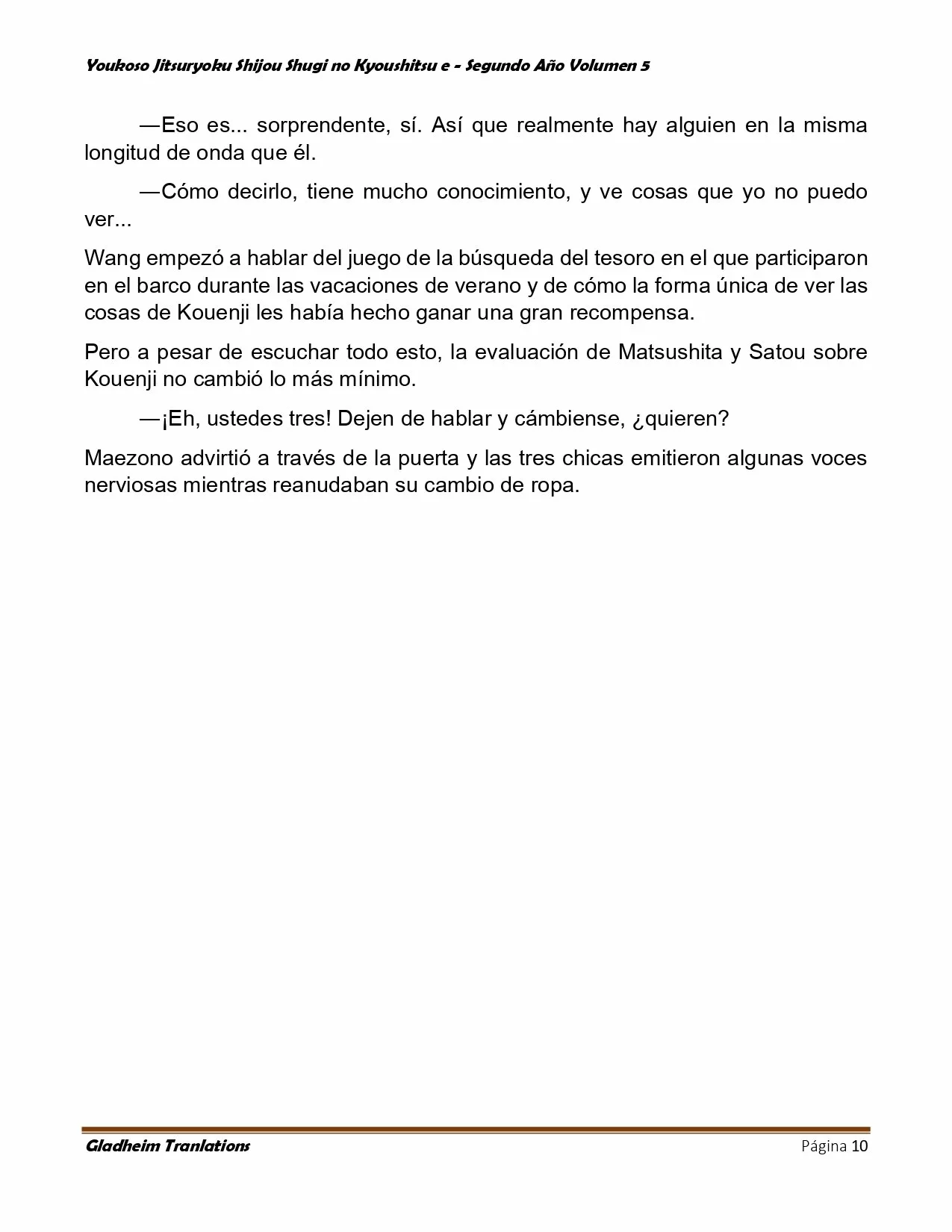 Página 10 del Manga