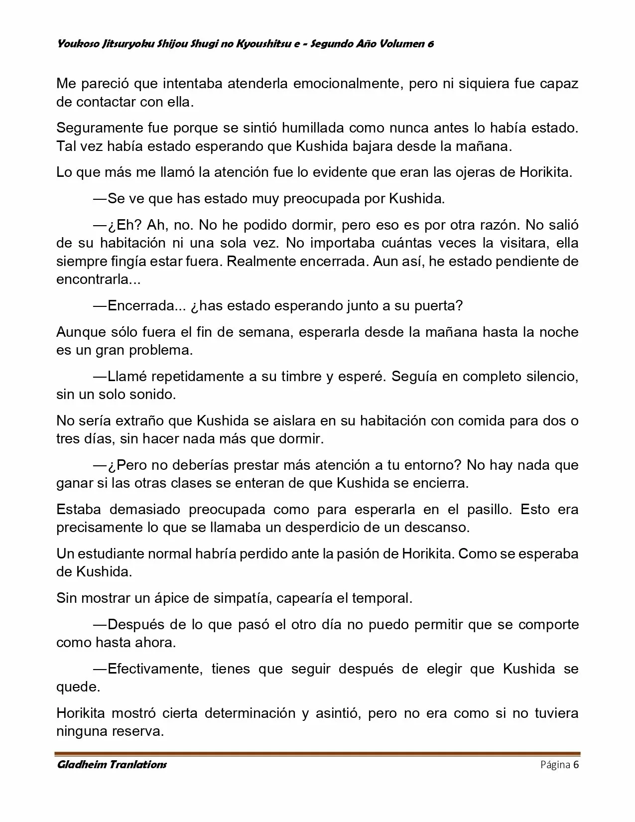 Página 6 del Manga
