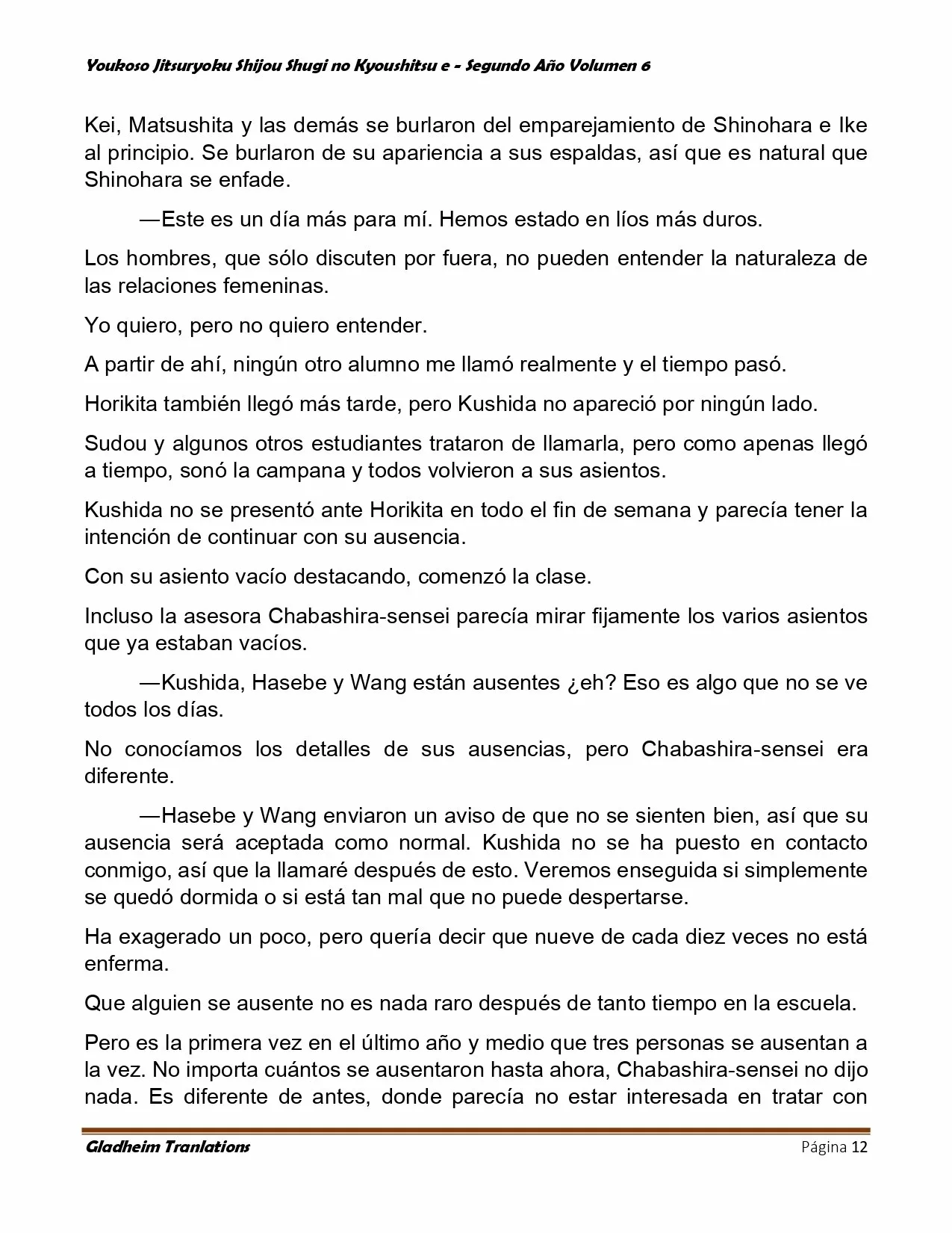 Página 12 del Manga