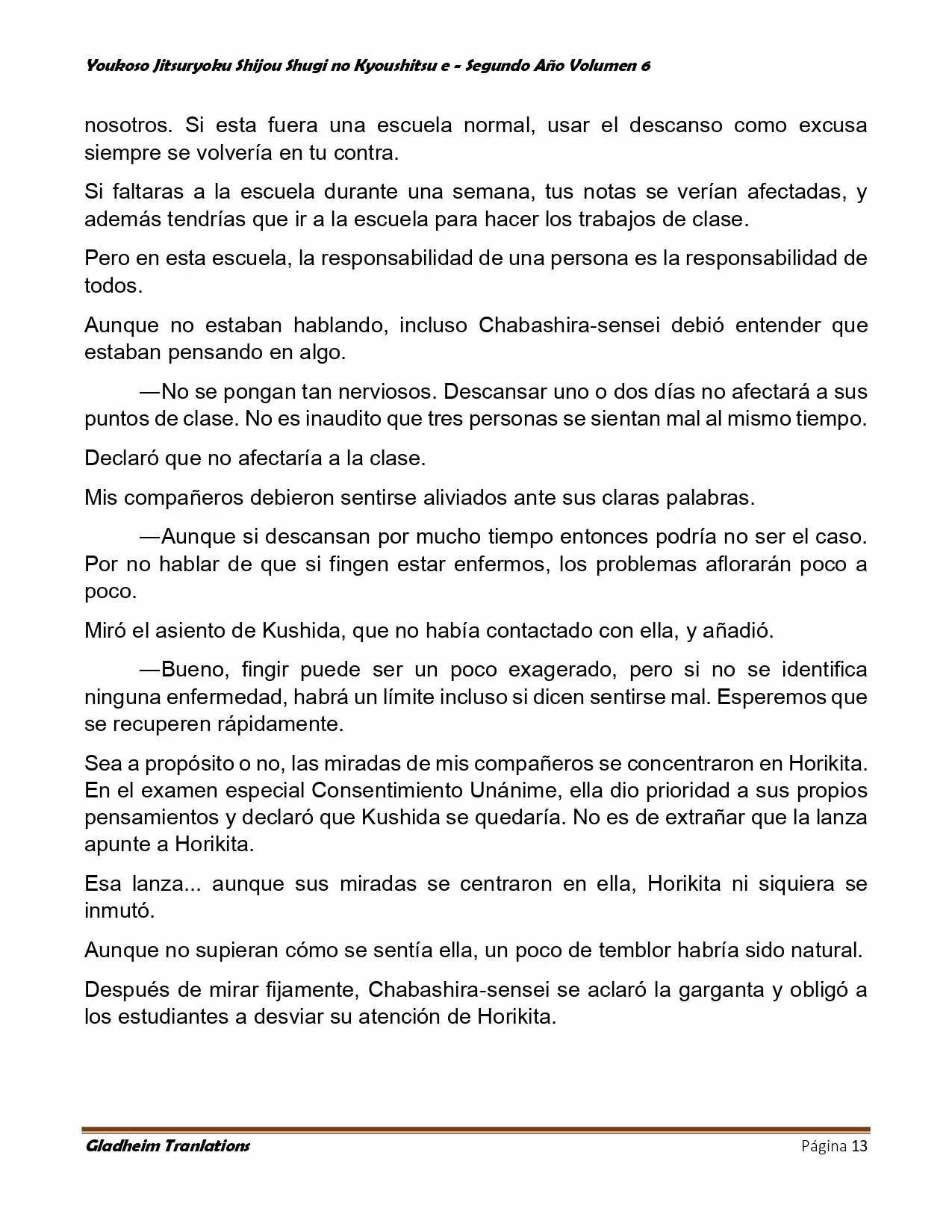 Página 13 del Manga