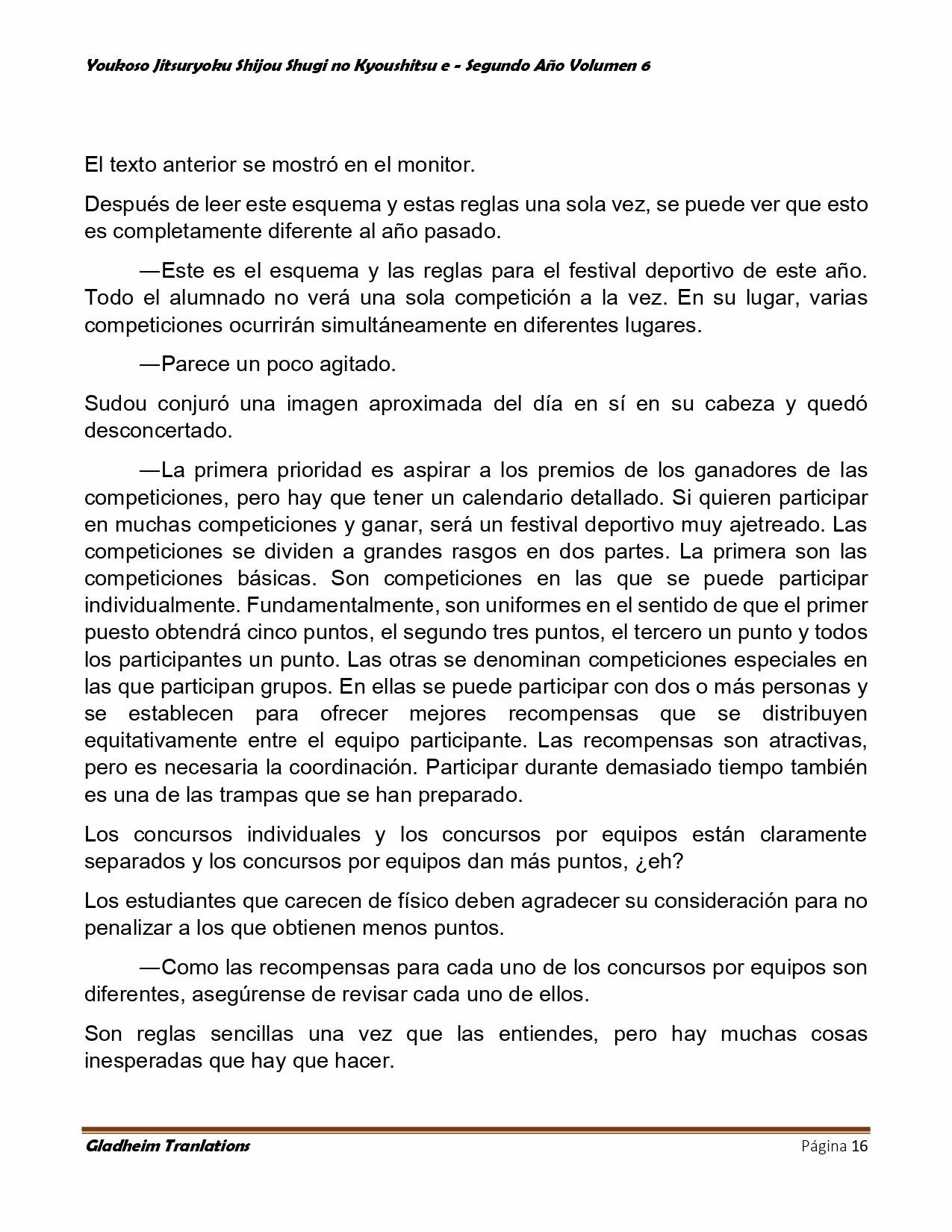 Página 16 del Manga