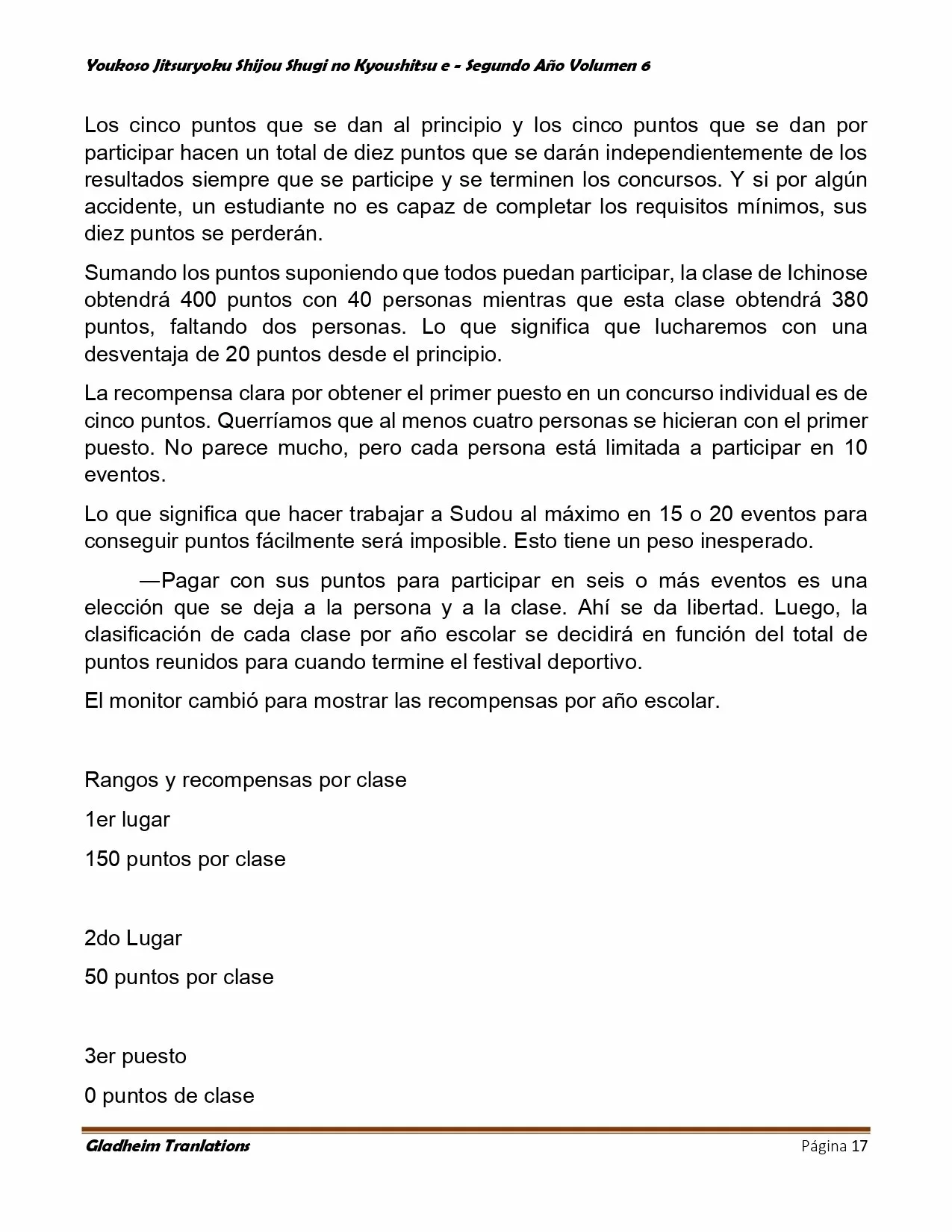 Página 17 del Manga