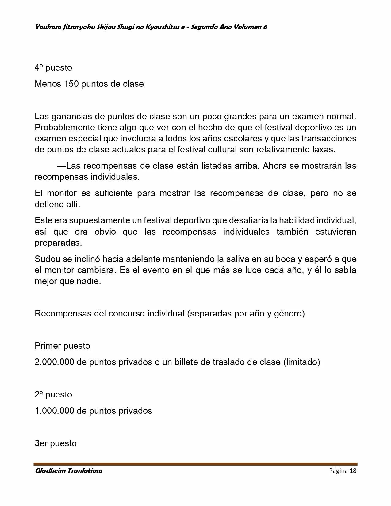 Página 18 del Manga