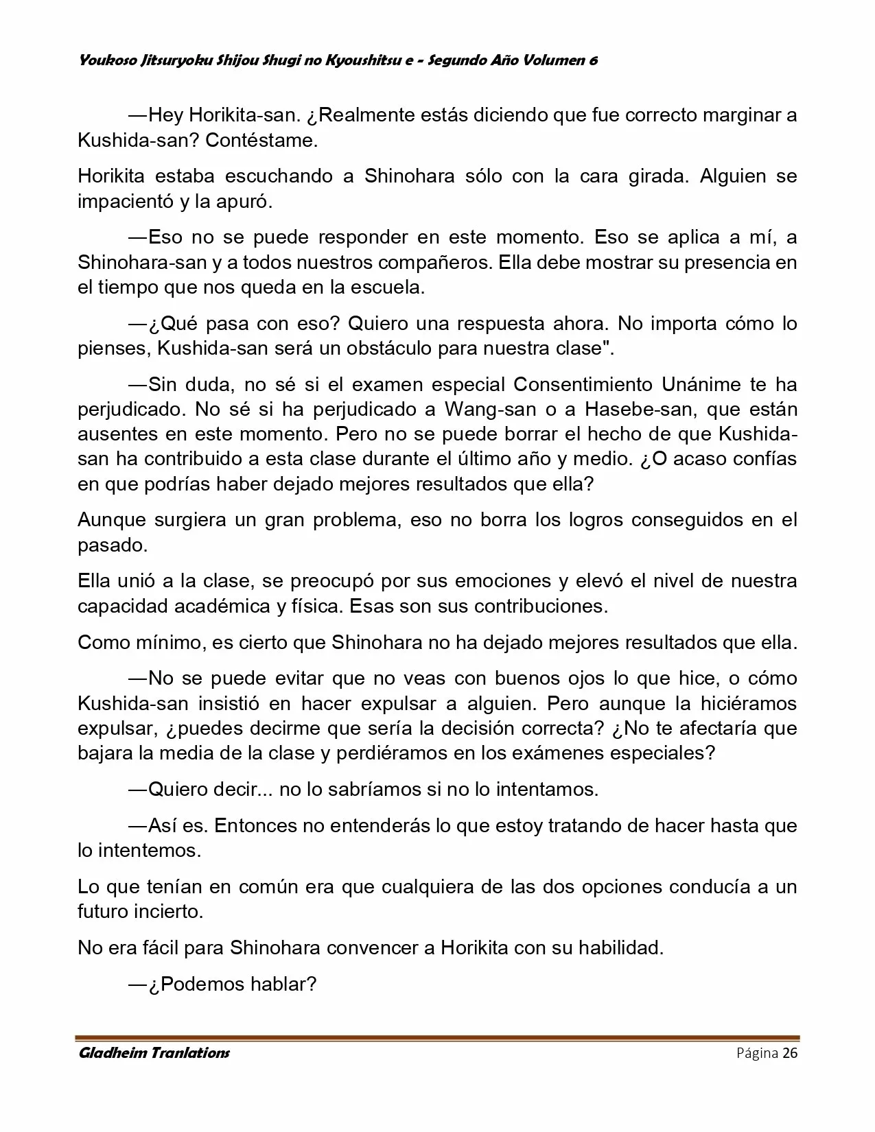 Página 26 del Manga