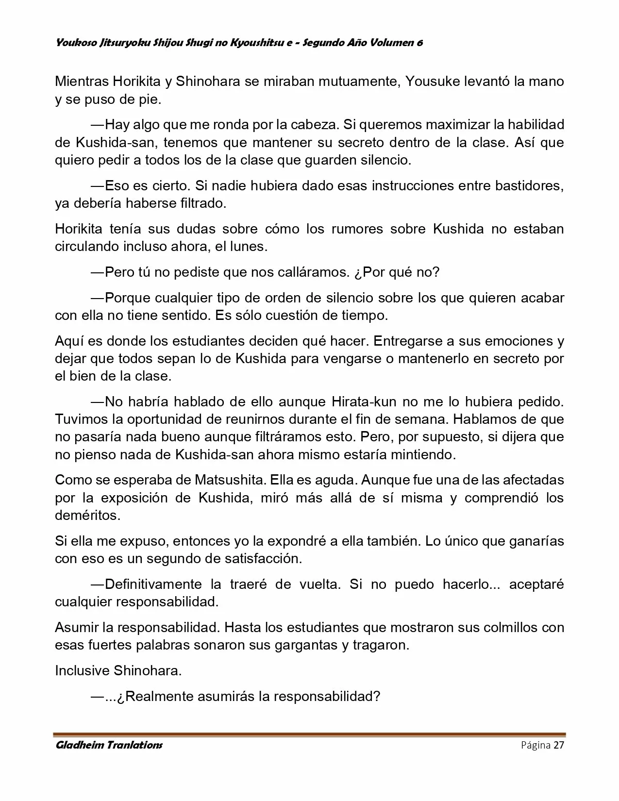 Página 27 del Manga