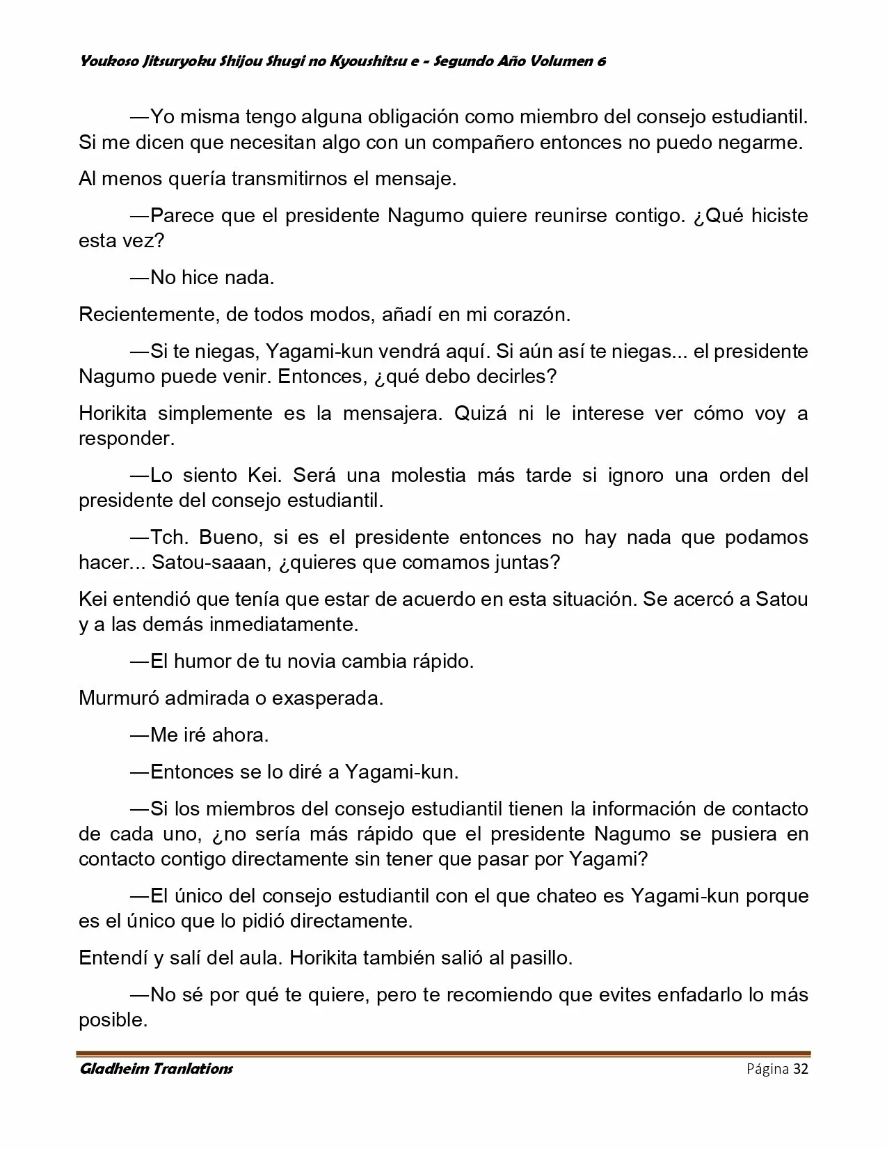 Página 32 del Manga