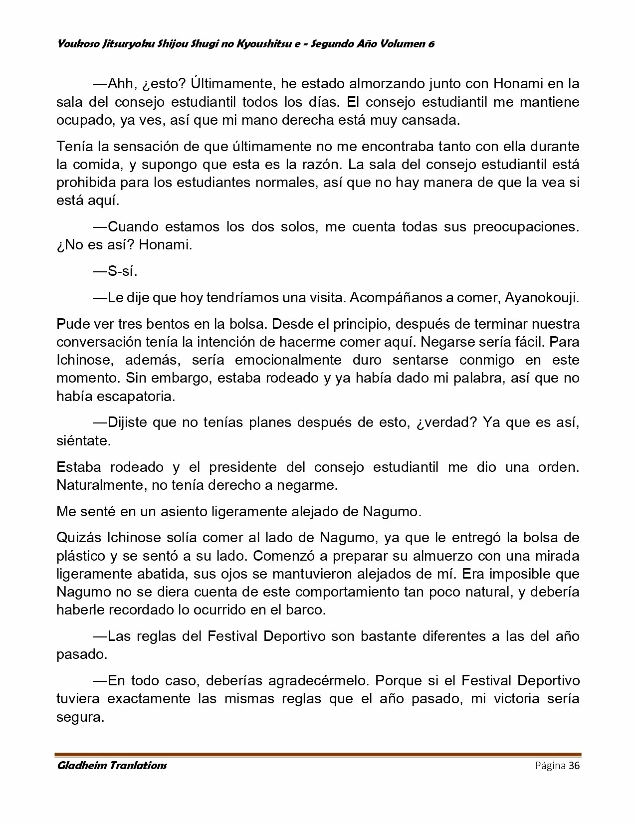 Página 36 del Manga