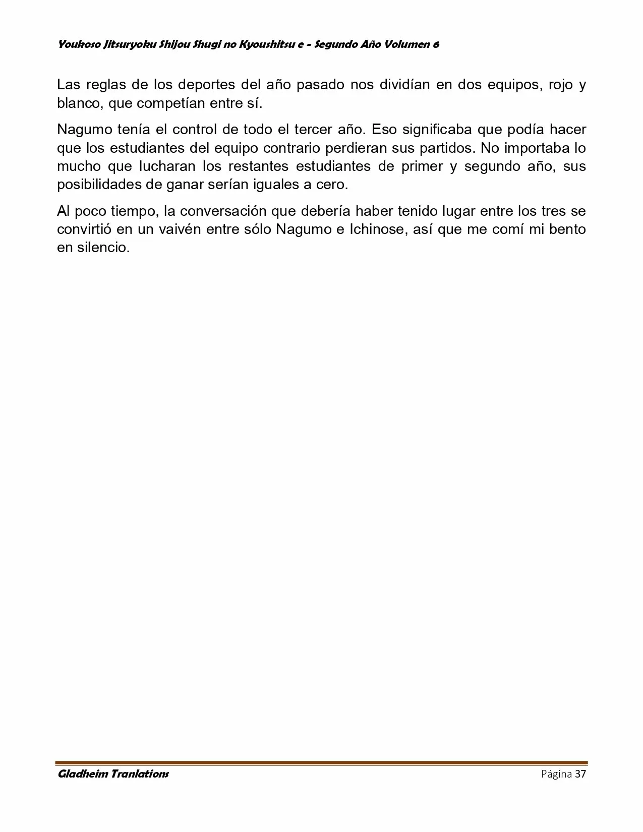 Página 37 del Manga